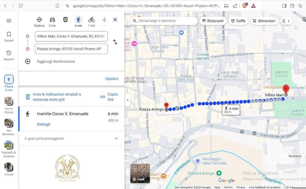 Villino Mari Camere Con Parcheggio Privato Gratuito Ascoli Piceno megye Kültér fotó